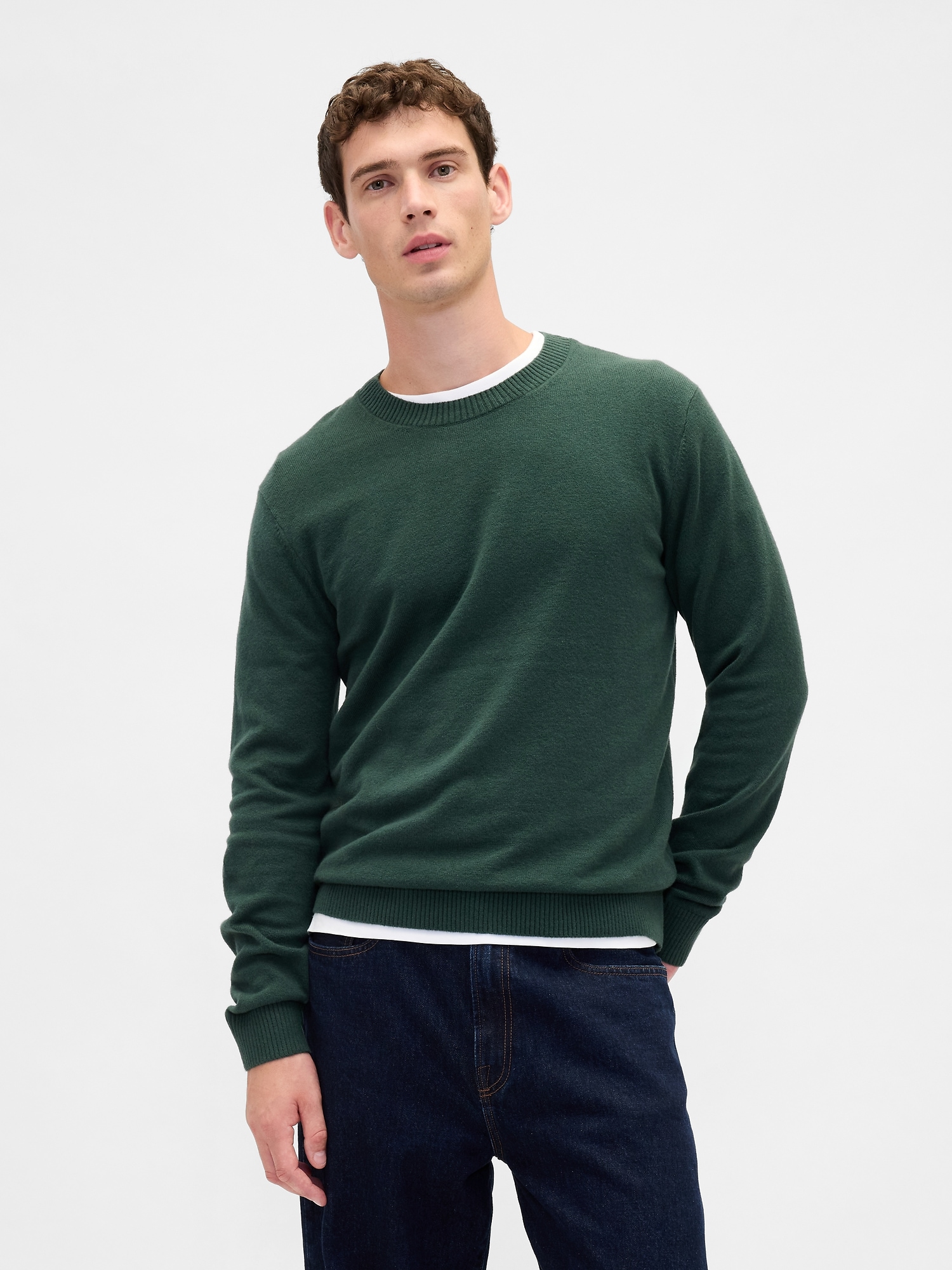 CashSoft Crew Sweater