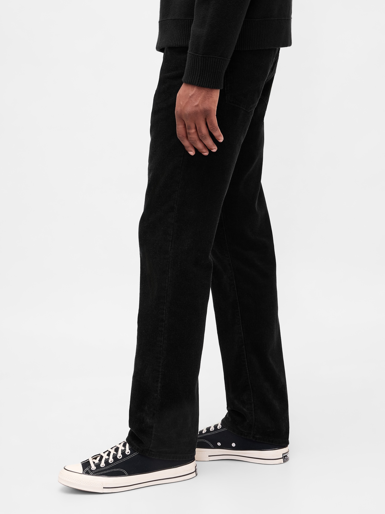 Женские джинсы Gap Corduroy Relaxed Straight Pants — фото 3