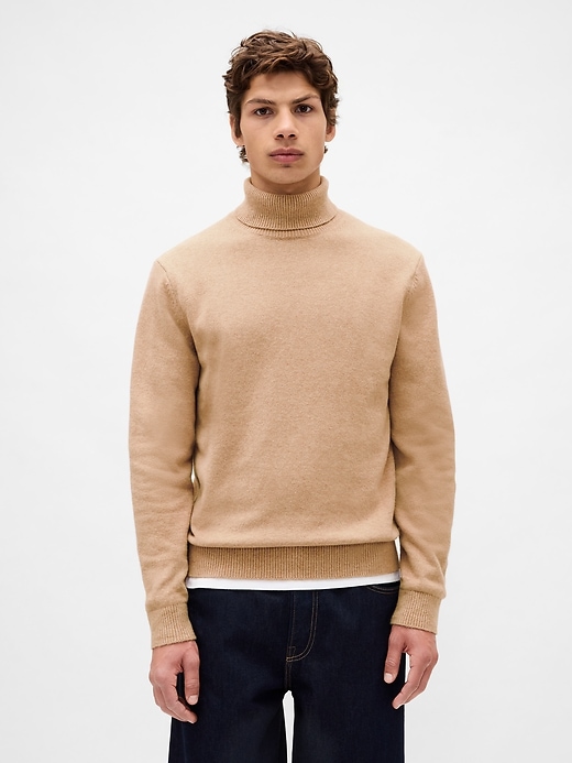 Image number 1 showing, CashSoft Turtleneck Sweater