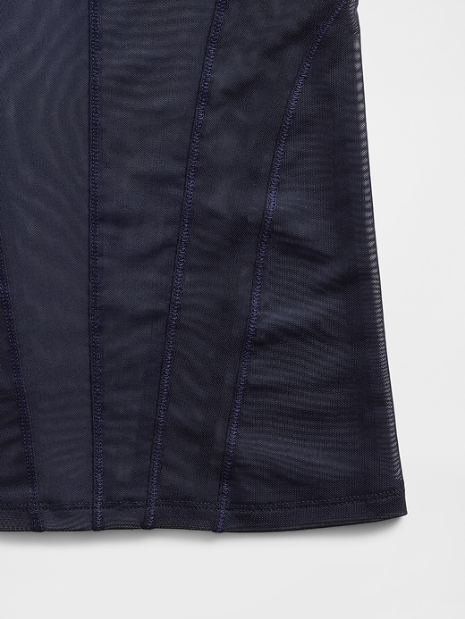 Image number 4 showing, GapStudio Sheer Mesh Turtleneck