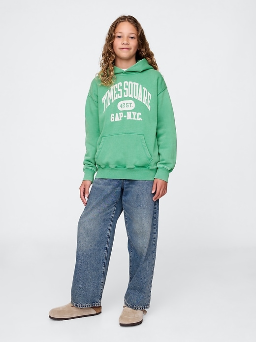 Image number 4 showing, Kids VintageSoft NYC Times Square Hoodie