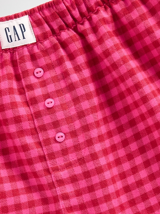 Image number 4 showing, Kids Recycled Flannel PJ Boxer Shorts