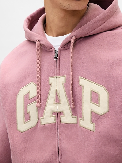 Image number 4 showing, Adult VintageSoft Arch Logo Full-Zip Hoodie
