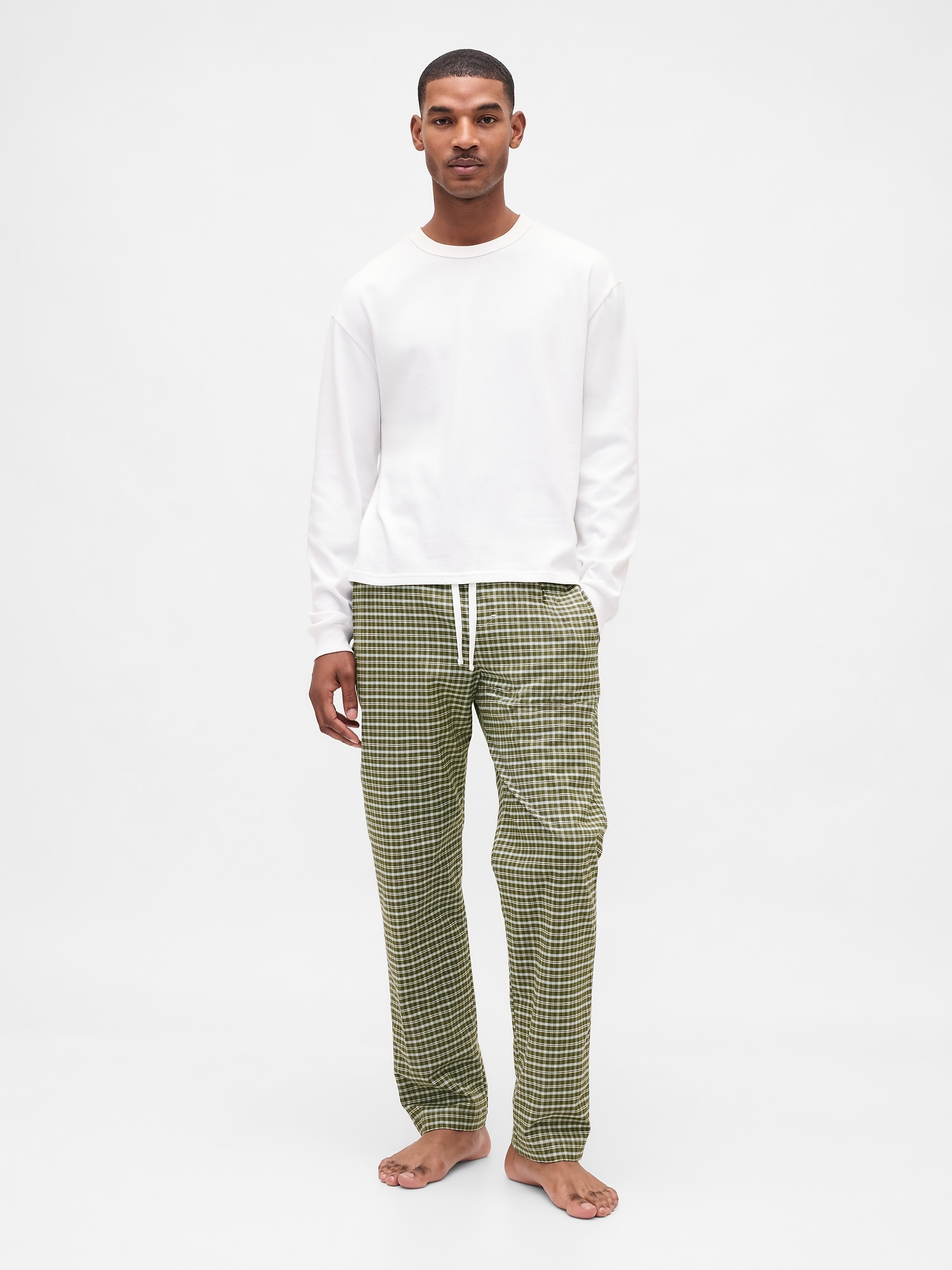 Relaxed PJ Pants - Evergreen Plaid