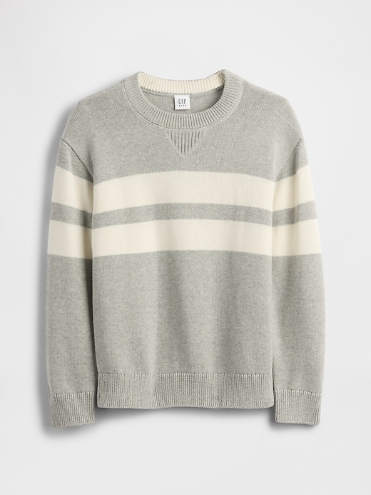 Image number 1 showing, Kids Relaxed Crewneck Sweater