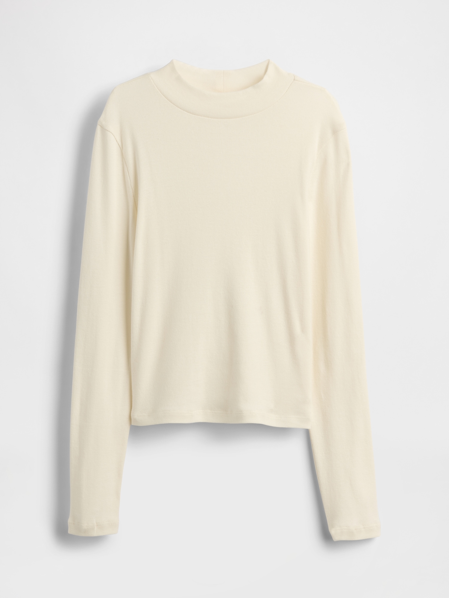 Kids Rib Mockneck T-Shirt
