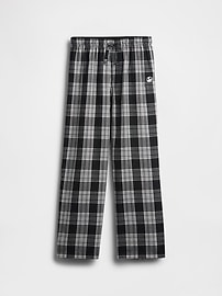 Gap × Disney Tim Burton’s The Nightmare Before Christmas Kids Skull Flannel PJ Pants
