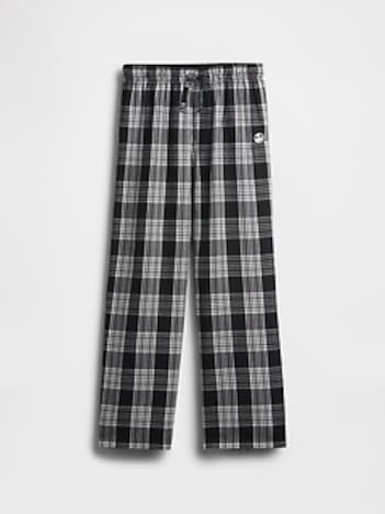 Gap × Disney Tim Burton’s The Nightmare Before Christmas Kids Skull Flannel PJ Pants