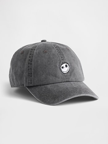 Gap × Disney Tim Burton’s The Nightmare Before Christmas Skull Baseball Hat