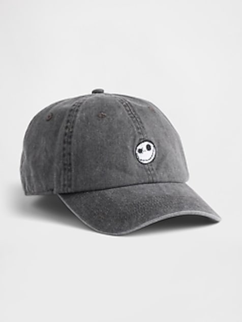 Gap × Disney Tim Burton’s The Nightmare Before Christmas Skull Baseball Hat