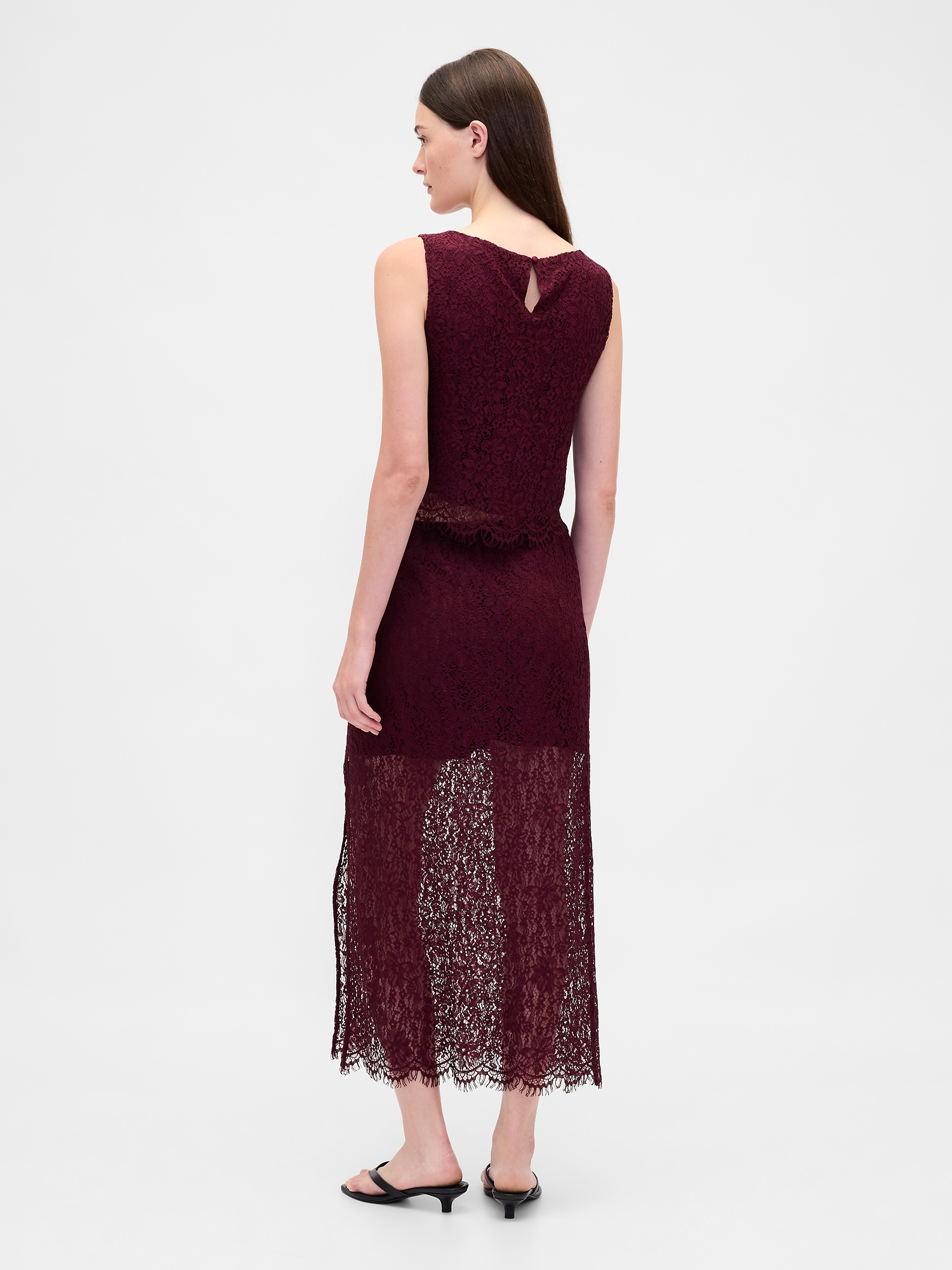 Lace Maxi Skirt