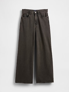Heavyweight French Terry Wide-Leg Sweatpant Jeans