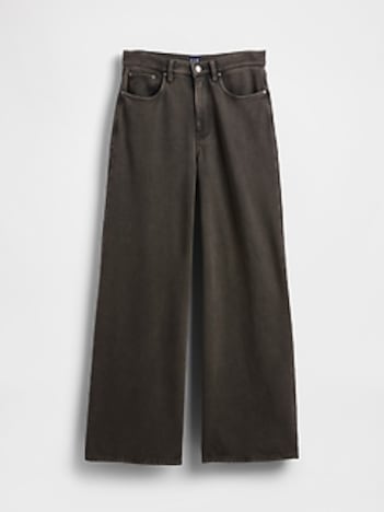 Heavyweight French Terry Wide-Leg Sweatpant Jeans