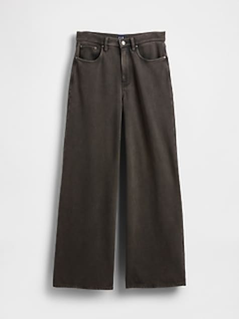 Heavyweight French Terry Wide-Leg Sweatpant Jeans