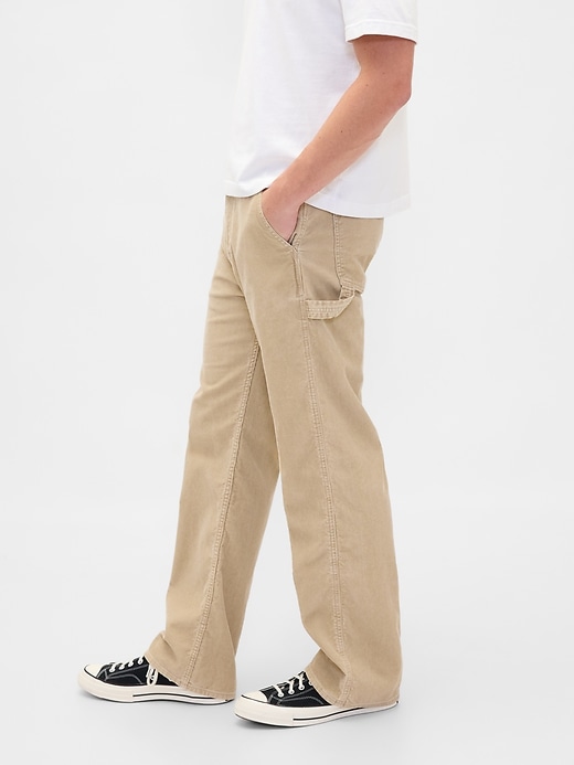 Image number 3 showing, Corduroy '90s Loose Carpenter Pants