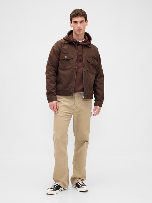 Image number 1 showing, Corduroy '90s Loose Carpenter Pants