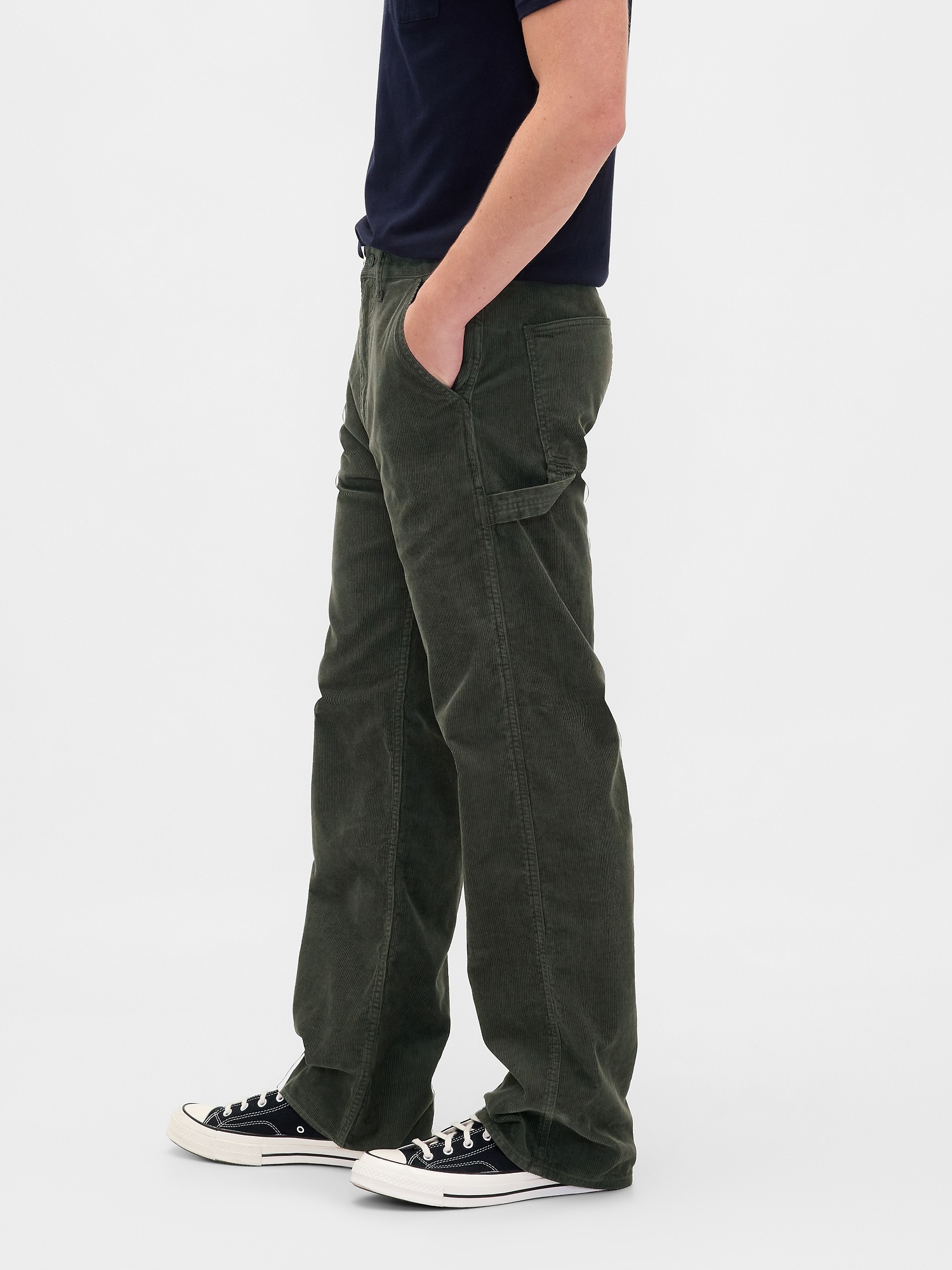 Мужские джинсы Gap Corduroy '90s Loose Carpenter Pants — фото 3
