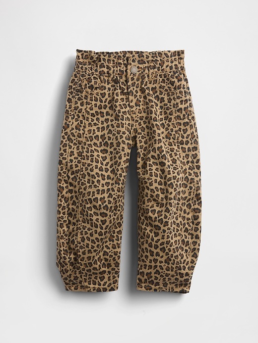 Image number 1 showing, Baby & Toddler Leopard Horseshoe Jeans