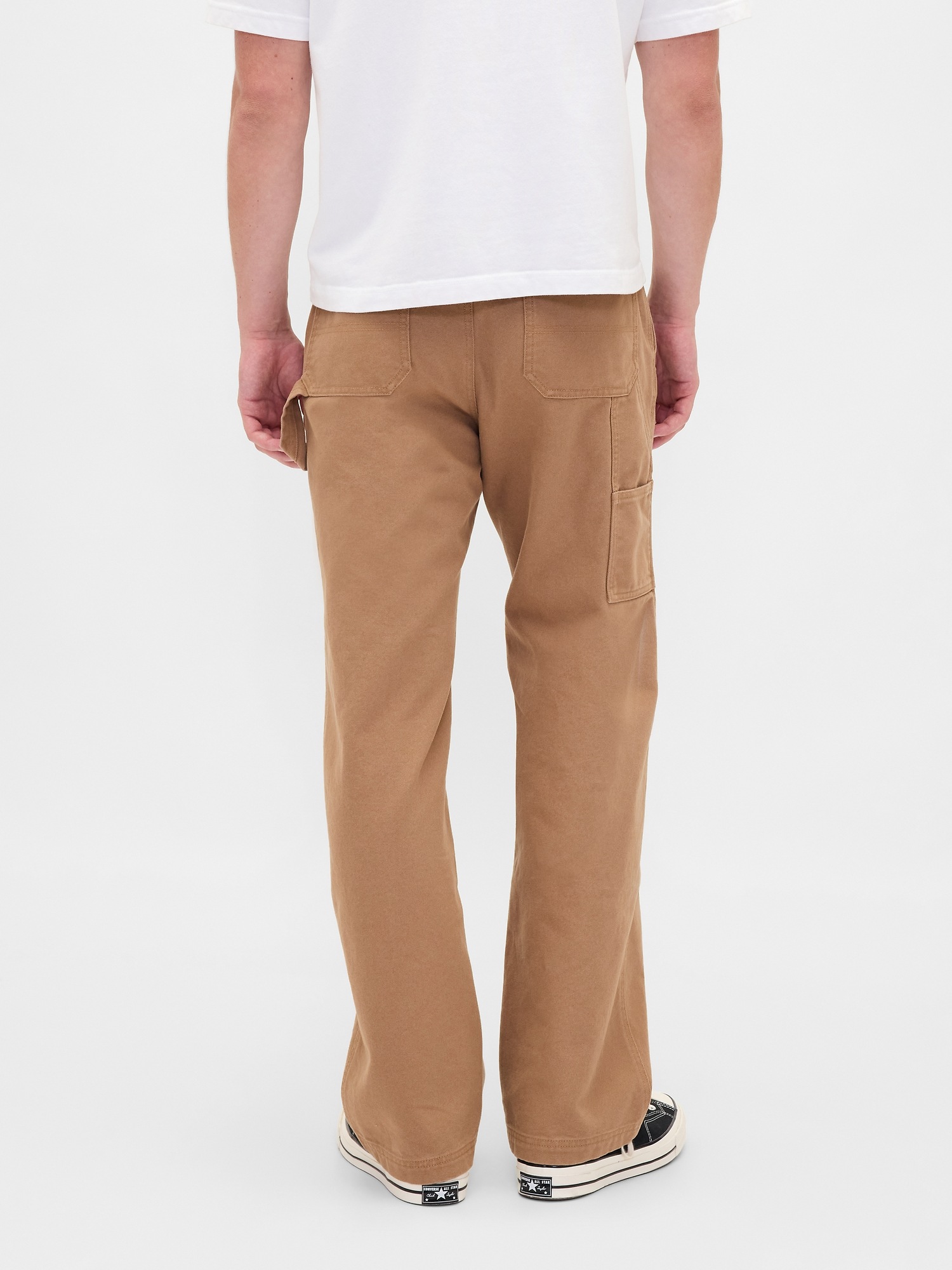 Мужские брюки Gap Canvas '90s Loose Carpenter Pants — фото 4