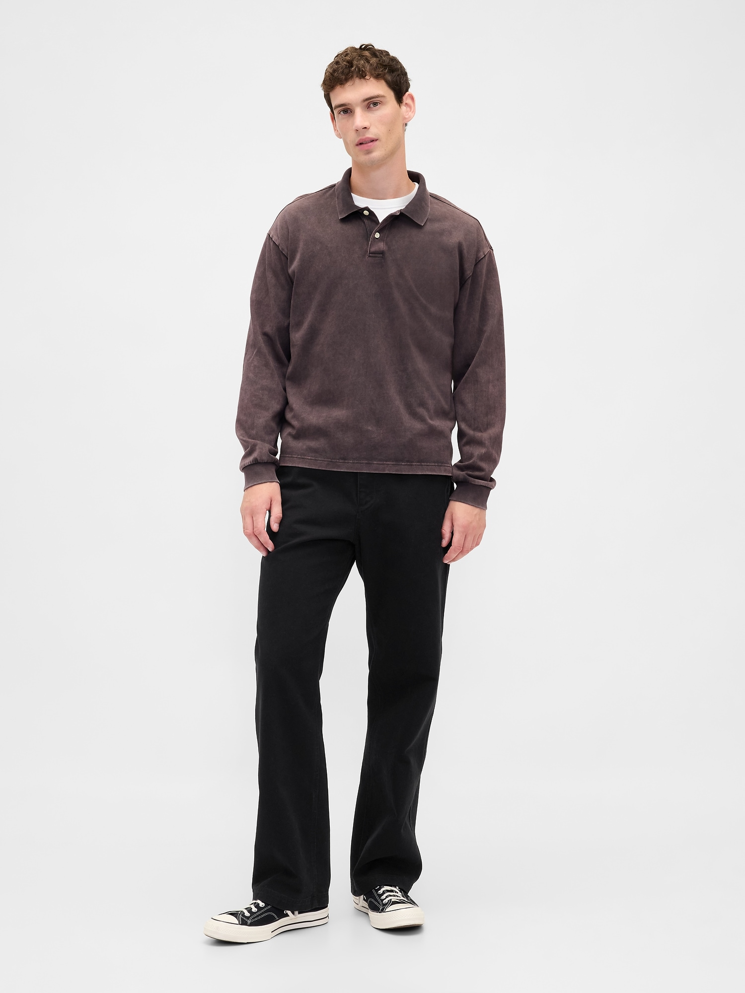 Gap Canvas '90s Loose Carpenter Pants In Black