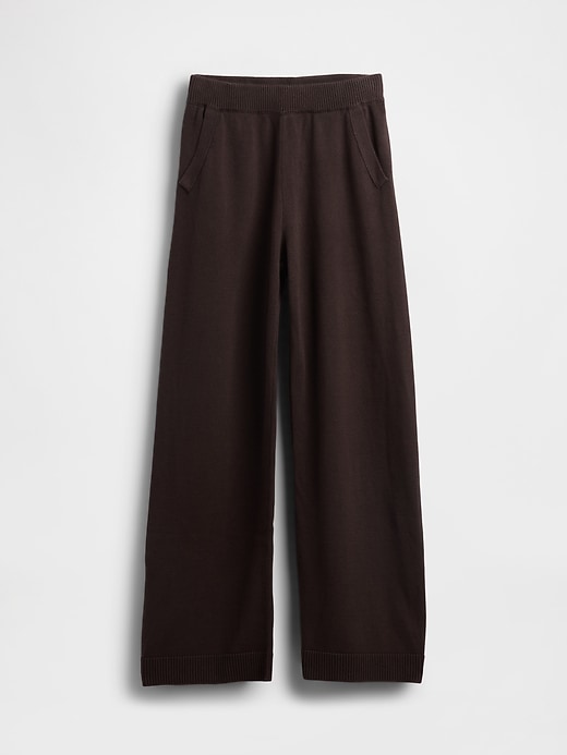 Image number 6 showing, 100% Cotton Relaxed Sweater Pants