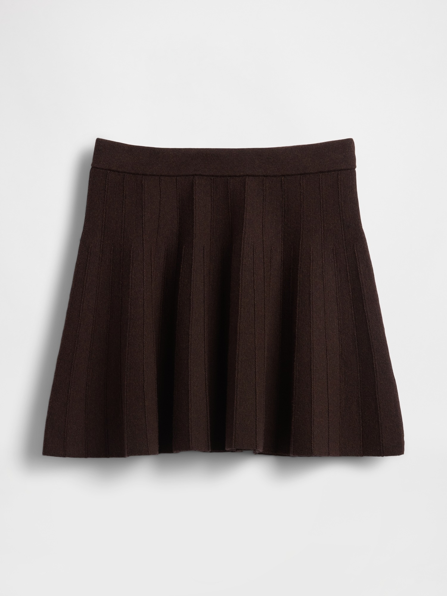 Женские юбки Gap Pleated Mini Sweater Skirt — фото 5