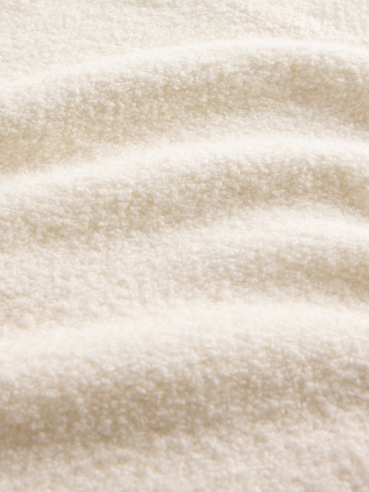 Image number 4 showing, CashSoft Boucle Relaxed Crewneck Top