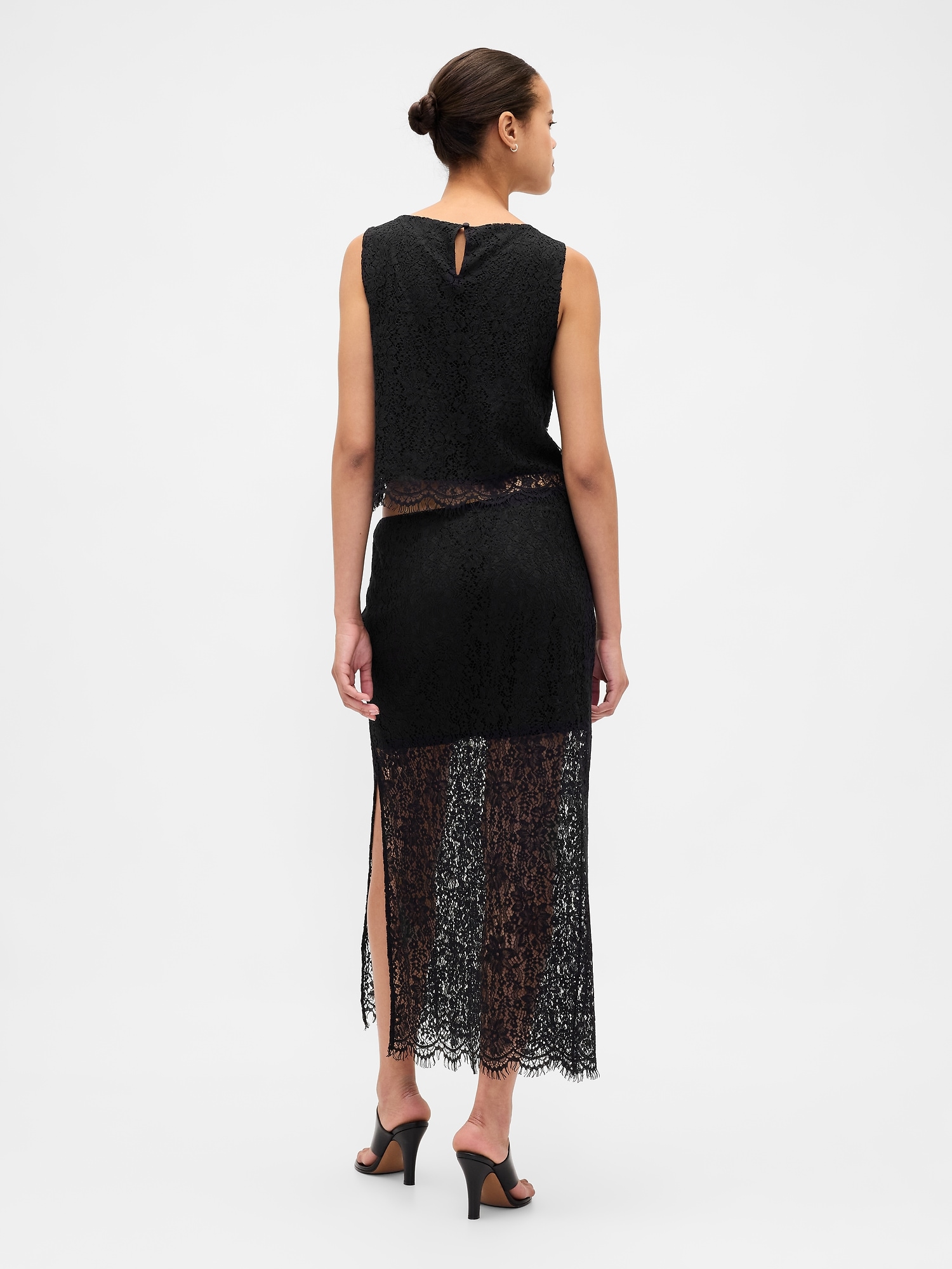 Женские юбки Gap Lace Maxi Skirt — фото 2