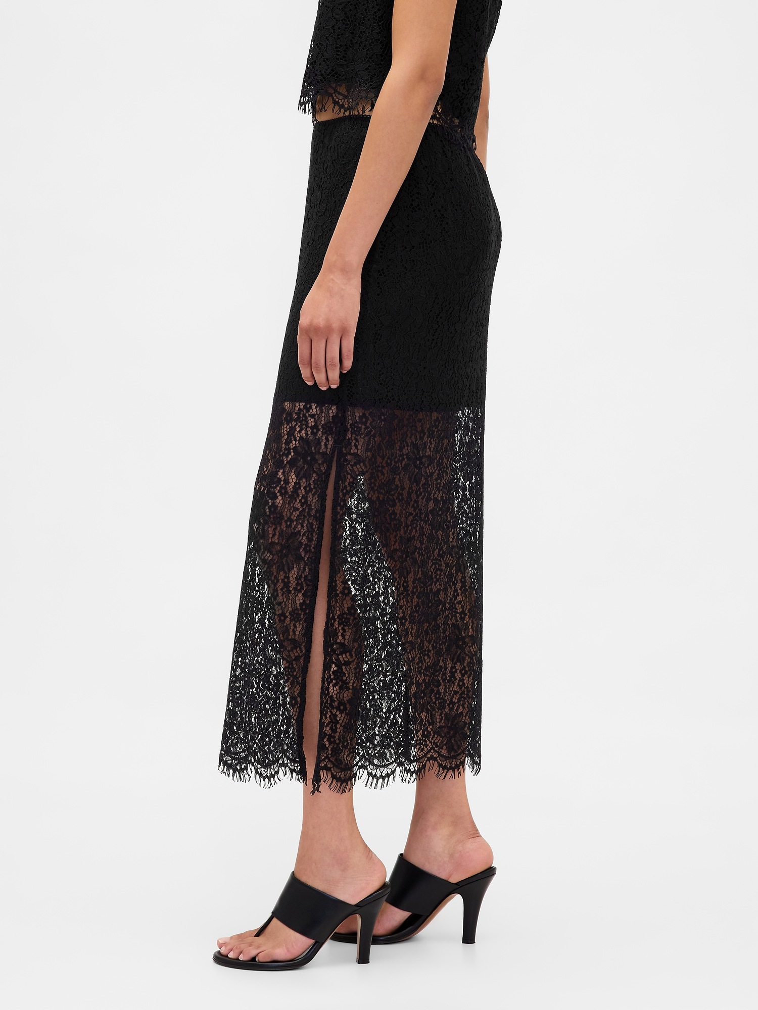 Женские юбки Gap Lace Maxi Skirt — фото 3