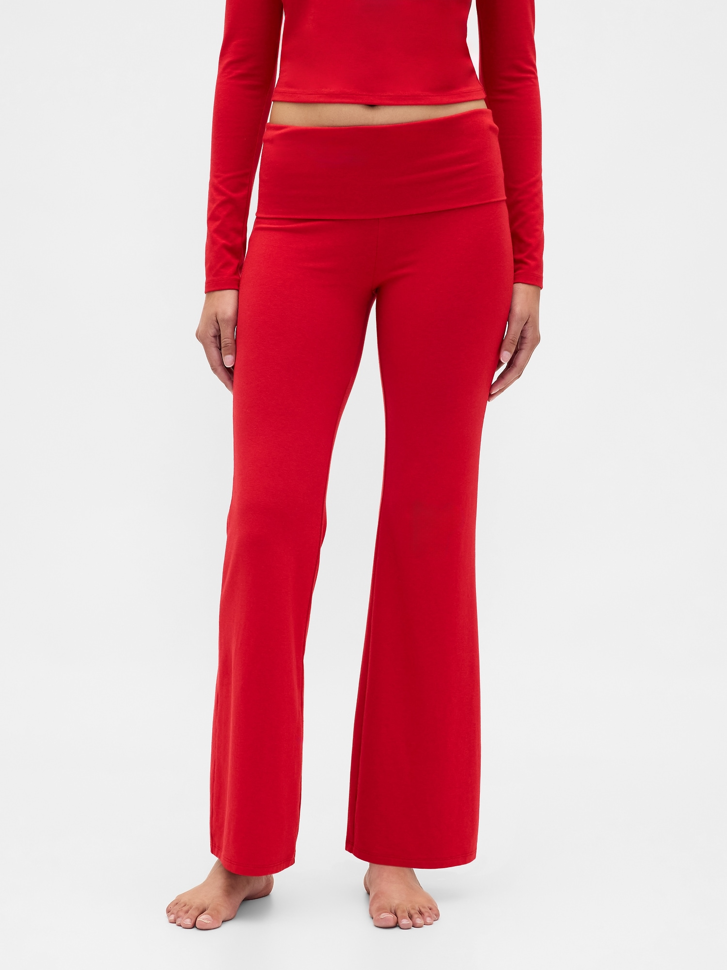 Modern Foldover PJ Leggings