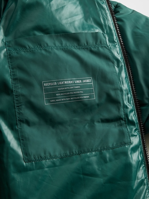 Image number 3 showing, Recycled Heavyweight Puffer Jacket