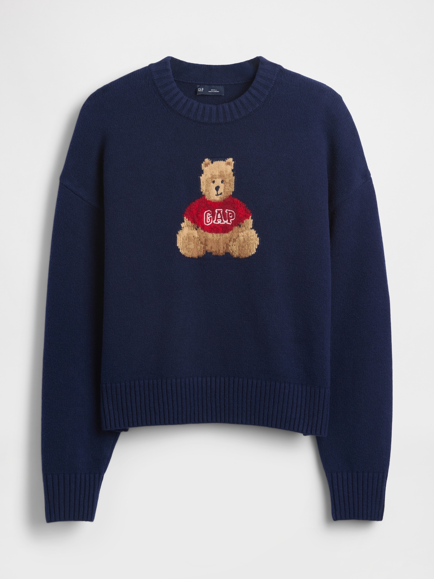 CashSoft Brannan Bear Logo Sweater