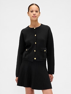 Pocket Cardigan Sweater