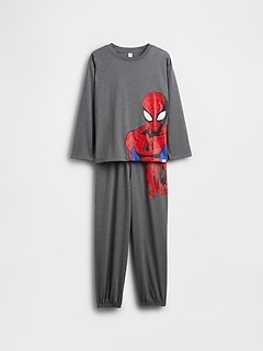 Kids Spider-Man Recycled PJ Jogger Set