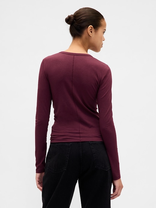 Image number 3 showing, Featherweight Crewneck T-Shirt