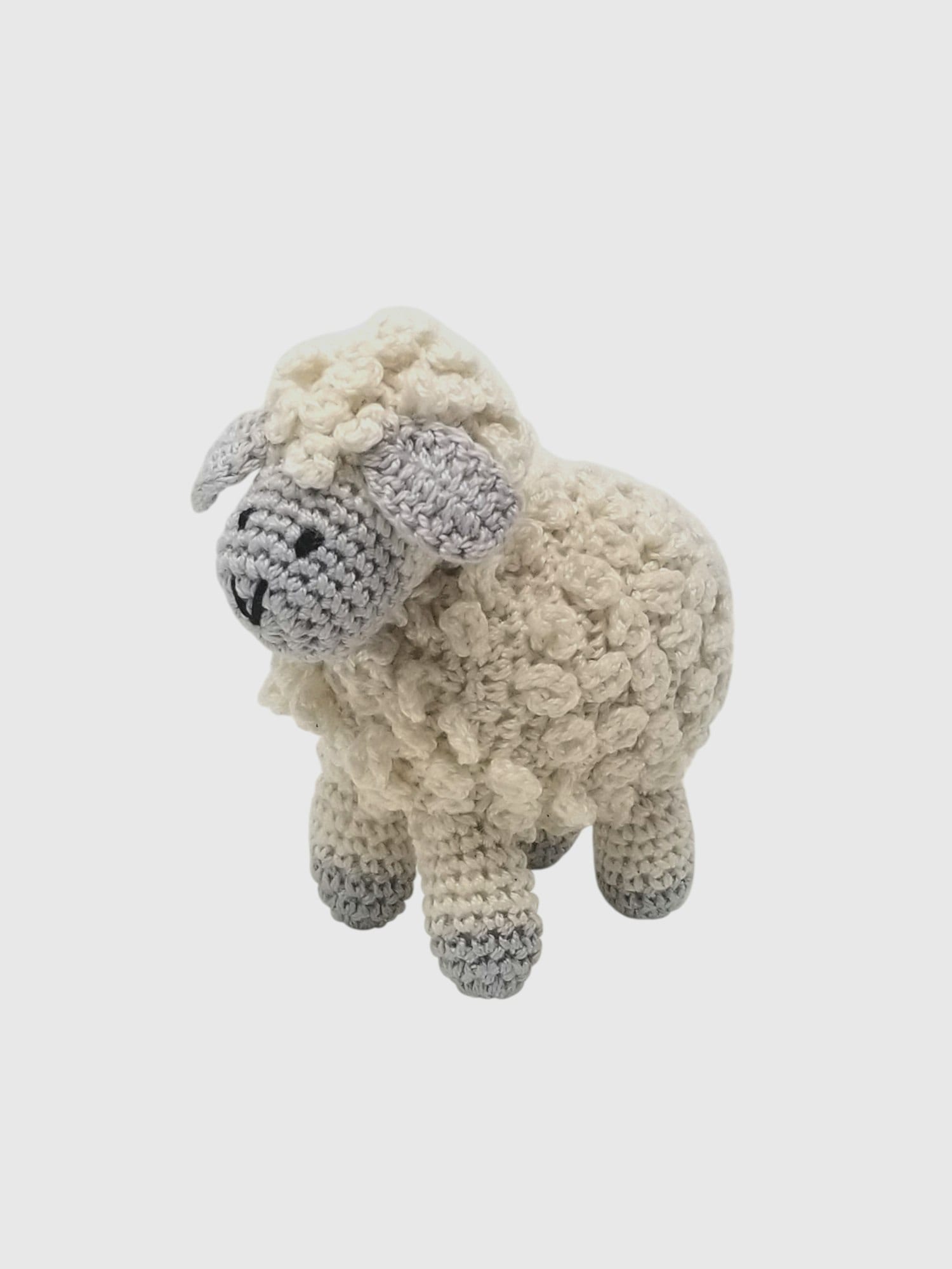 Little Crochet Lamb Toy - Ecru