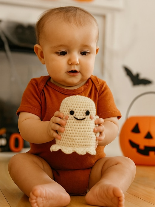 Image number 2 showing, Crochet Ghost Toy