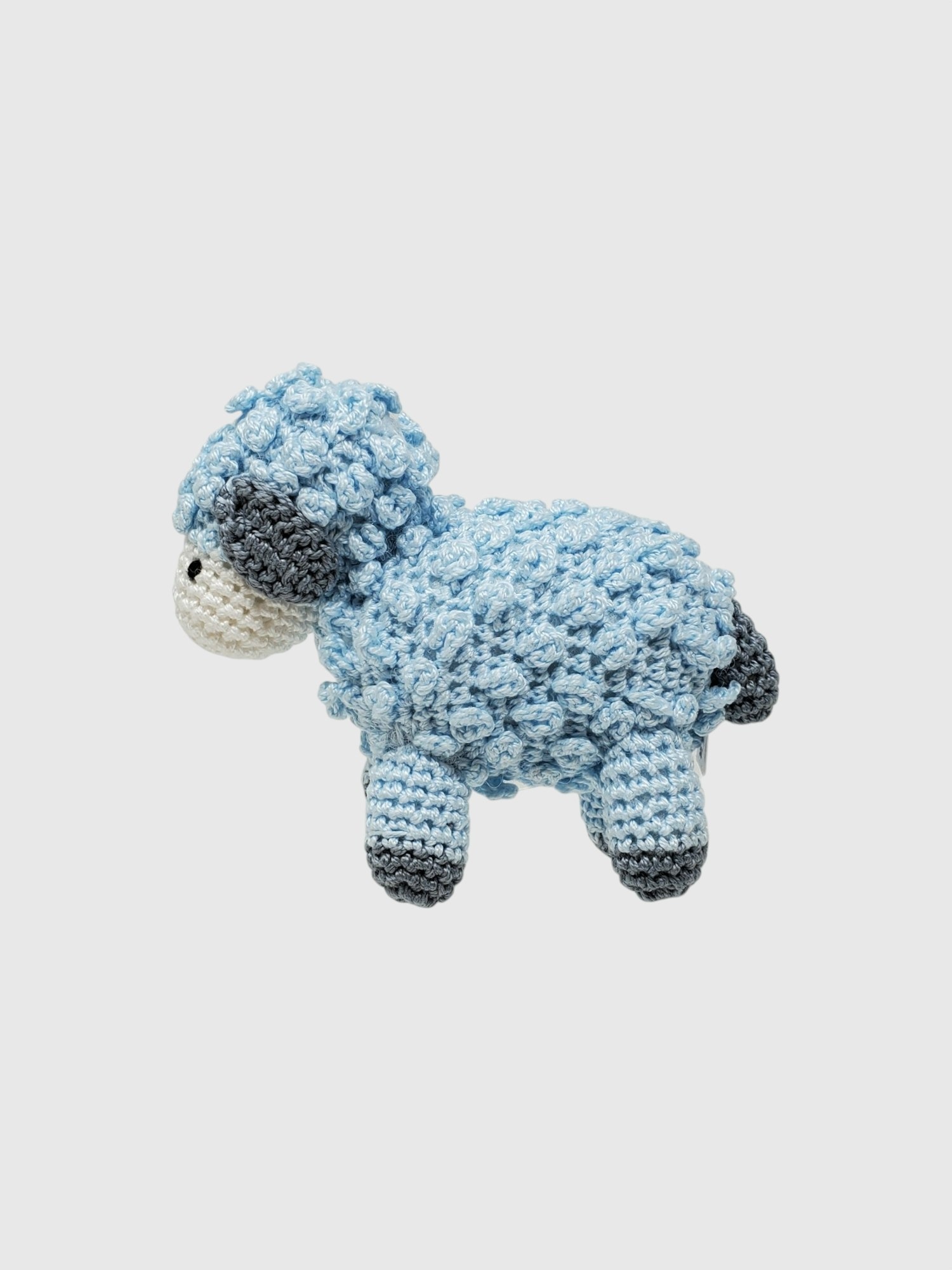 Вязаная игрушка-ягнёнок Gap Little Crochet, цвет: Синий — фото 2