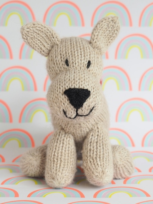 Image number 3 showing, Corgi Dog Knit Toy