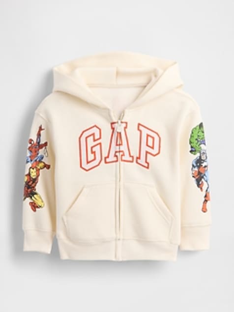 Baby & Toddler VintageSoft Marvel Logo Zip Hoodie