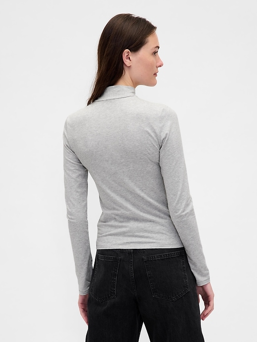 Image number 3 showing, CloseKnit Jersey Mockneck T-Shirt