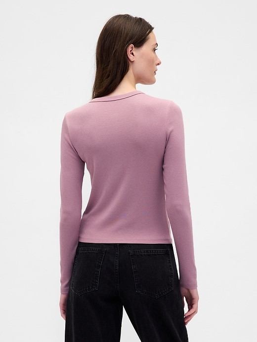 Image number 3 showing, Modern Crewneck Cardigan