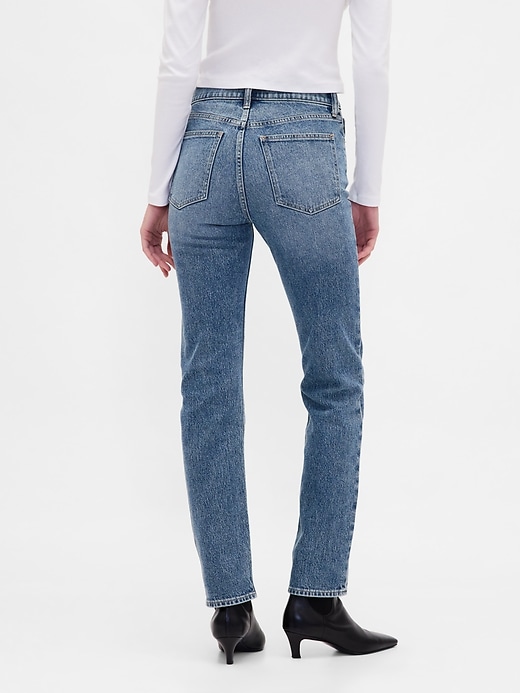 Image number 4 showing, High Rise '90s Straight Jeans