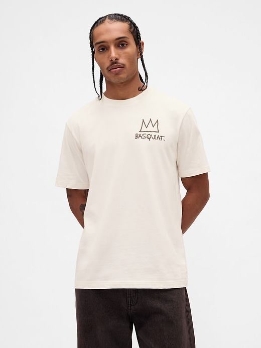 Image number 1 showing, Basquiat Graphic T-Shirt
