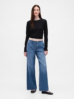 Low Rise UltraSoft '90s Loose Jeans