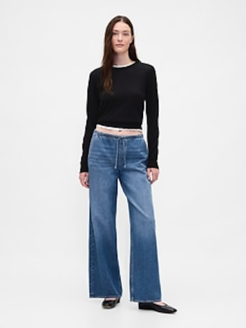 Low Rise UltraSoft '90s Loose Jeans