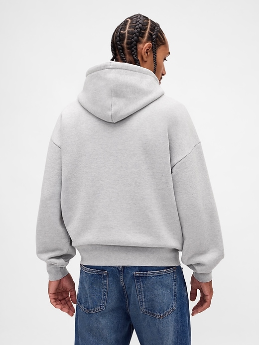 Extra Heavyweight French Terry Oversized Logo Hoodie