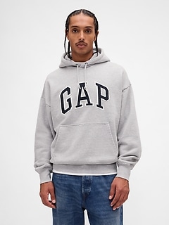 Extra Heavyweight French Terry Oversized Logo Hoodie
