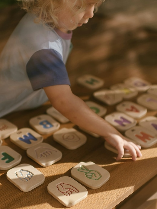 Image number 4 showing, Hand Sign Alphabet Language Learning Set