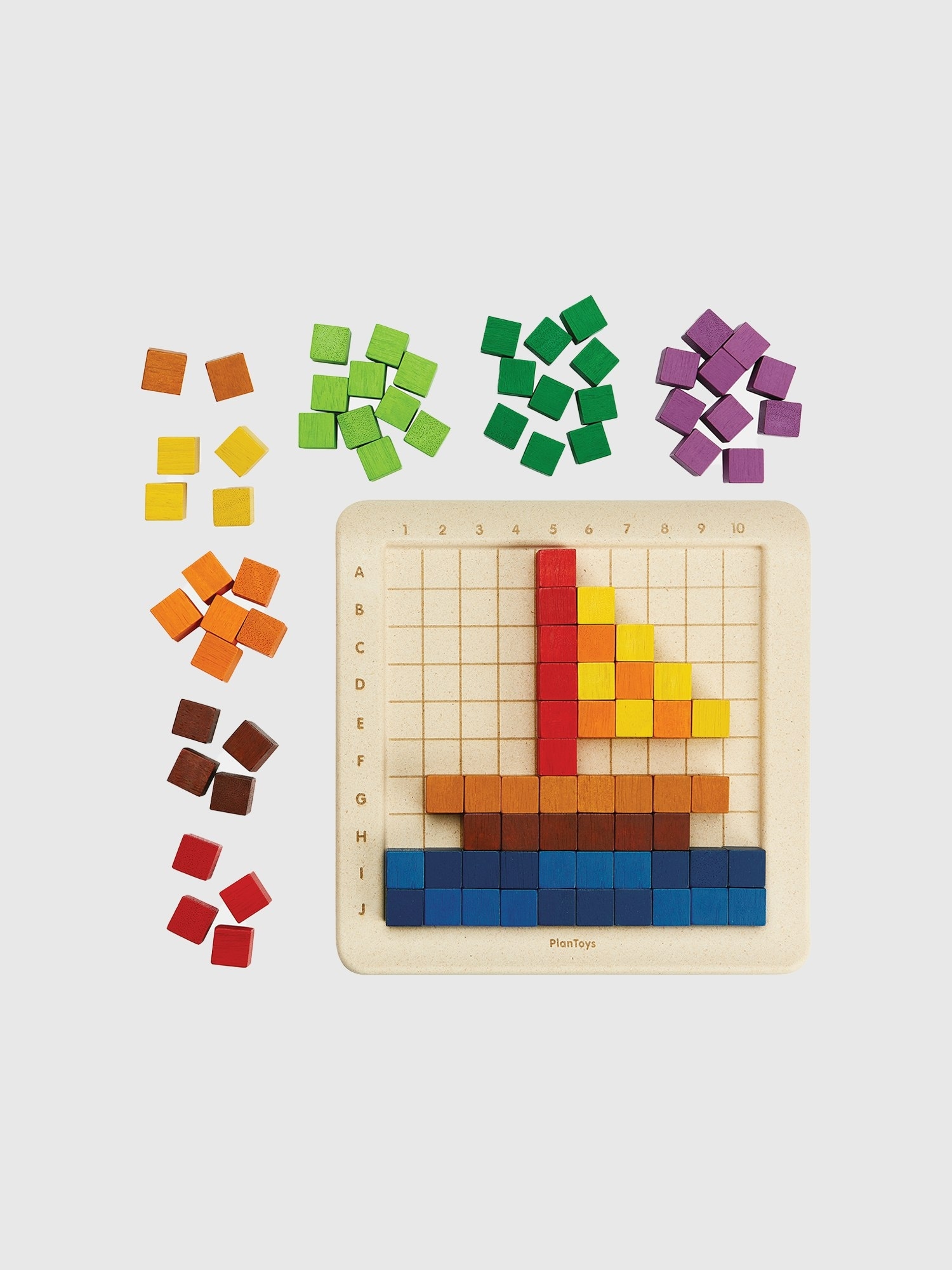 Развивающий набор Gap 100 Counting Cubes для обучения счёту, цвет: Разноцветный — фото 3
